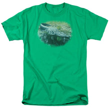 Load image into Gallery viewer, Wildlife The Waters Fine Mens T Shirt Kelly Green
