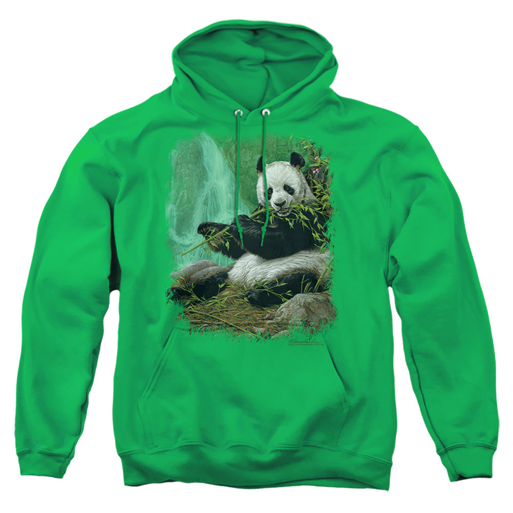 Wildlife Citizen Of Heaven On Earth Mens Hoodie Kelly Green