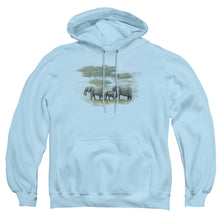 Load image into Gallery viewer, Wildlife Heart Of Africa Mens Hoodie Light Blue
