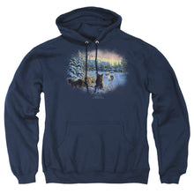 Load image into Gallery viewer, Wildlife Hunter&#39;S Moon The Spoils Mens Hoodie Navy
