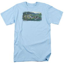 Load image into Gallery viewer, Wildlife Gods Country Mens T Shirt Light Blue
