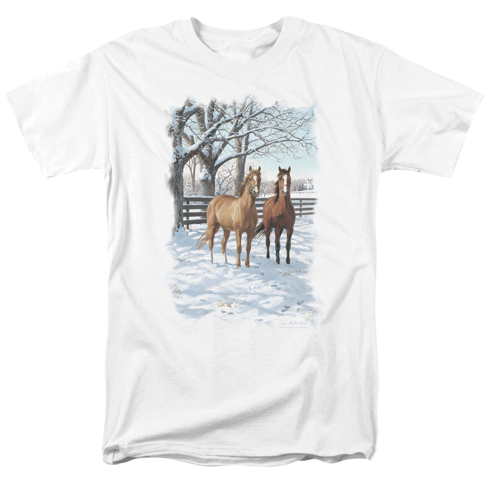 Wildlife Coffee And Chocolate Mens T Shirt White