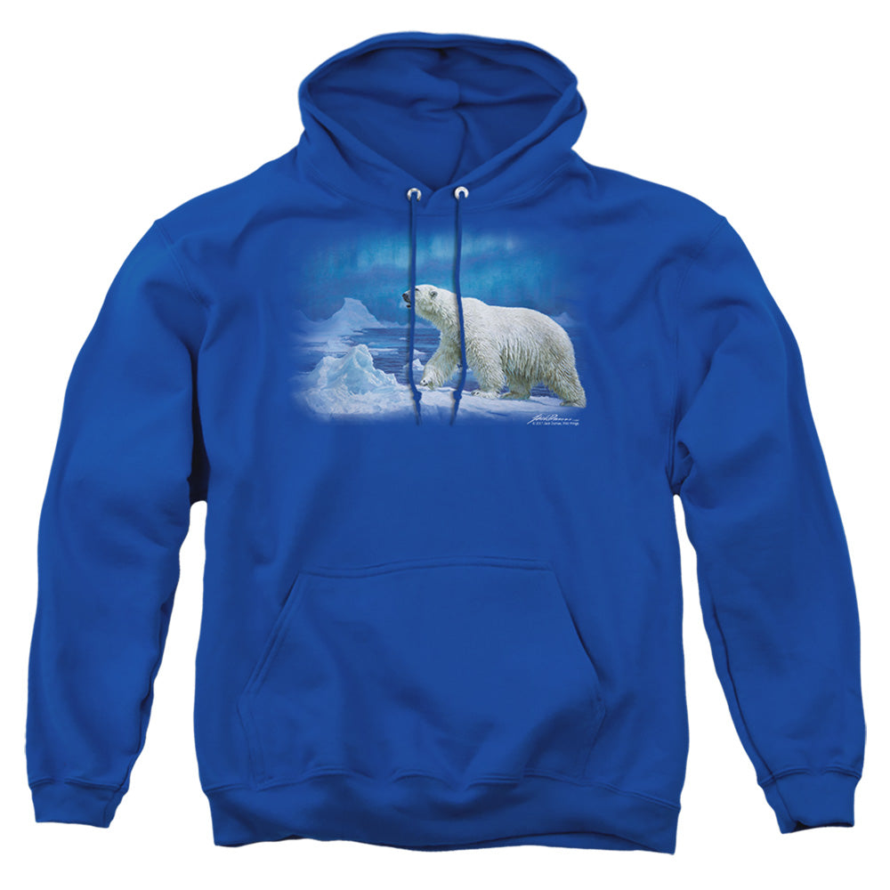 Wildlife Nomad Of The North Mens Hoodie Royal Blue