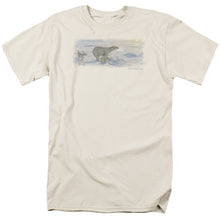 Load image into Gallery viewer, Wildlife On The Edge Mens T Shirt Cream
