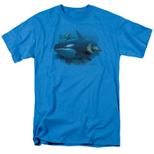 Load image into Gallery viewer, Wildlife Orchestrated Maneuver Mens T Shirt Turquoise

