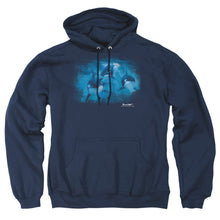 Load image into Gallery viewer, Wildlife Pod Of Orcas Mens Hoodie Navy
