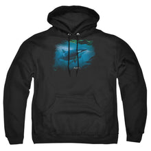 Load image into Gallery viewer, Wildlife Pursuit Thru The Kelp Orca Mens Hoodie Black

