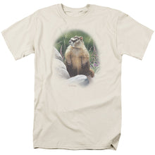 Load image into Gallery viewer, Wildlife Marmot Mens T Shirt Cream
