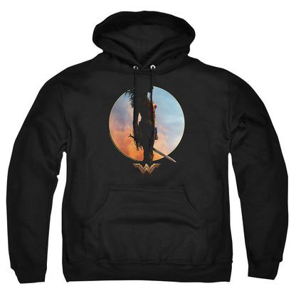 Wonder Woman Movie Wisdom And Wonder Mens Hoodie Black
