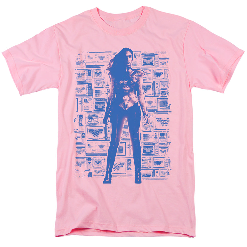 Wonder Woman 84 Televisions Mens T Shirt Pink