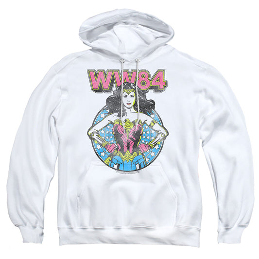 Wonder Woman 84 Star Circle Mens Hoodie White