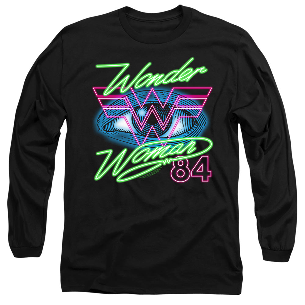 Wonder Woman 84 84 Eye Mens Long Sleeve Shirt Black