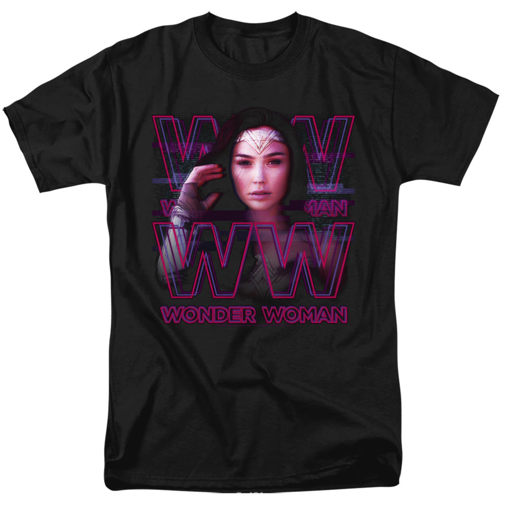 Wonder Woman 84 Vaporwave Wonder Woman Mens T Shirt Black