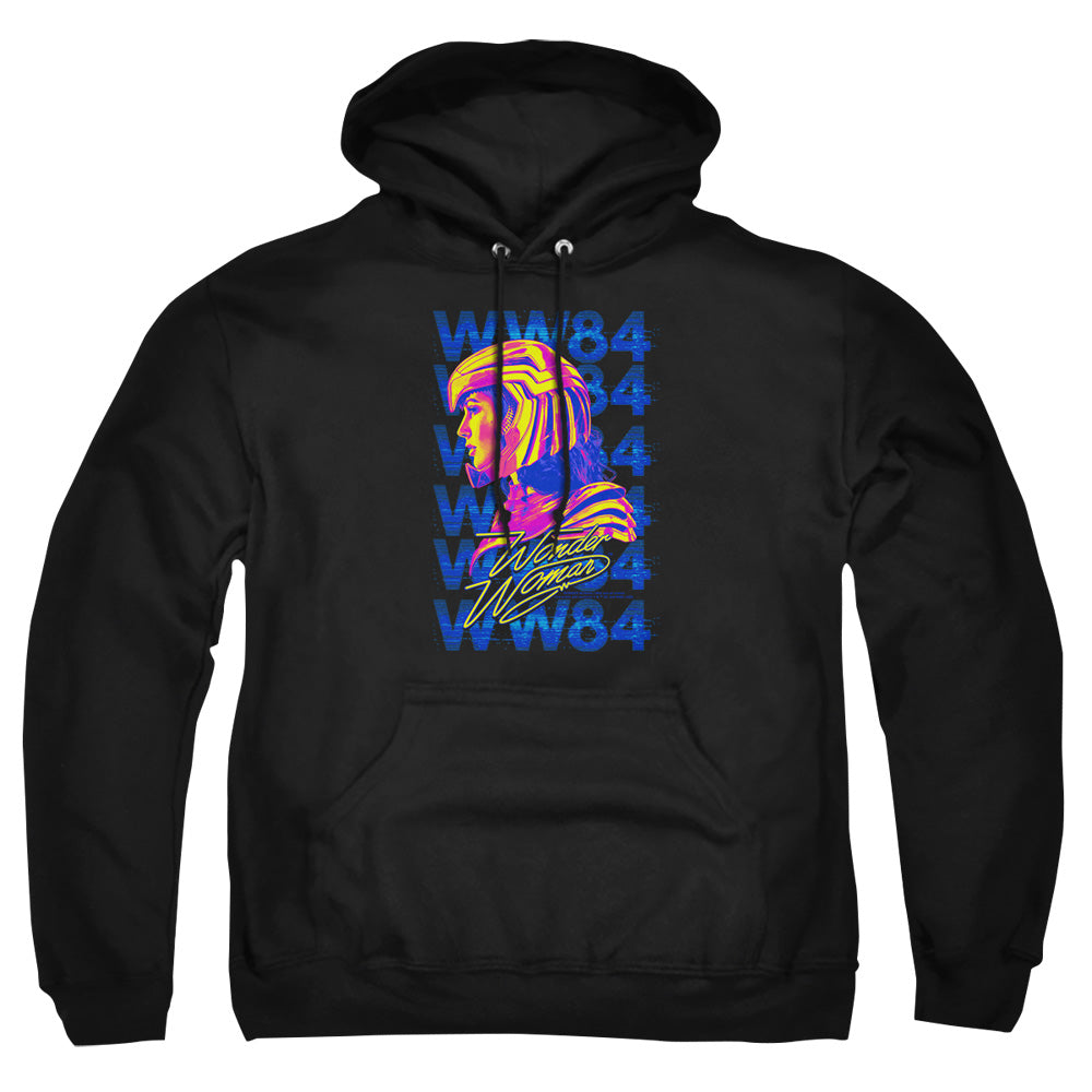 Wonder Woman 84 Ww84 Repeat Mens Hoodie Black