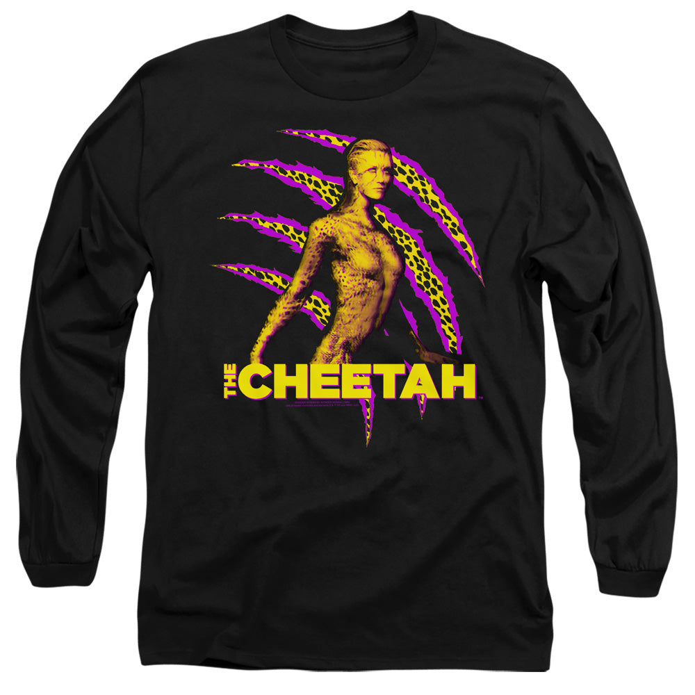 Wonder Woman 84 The Cheetah Mens Long Sleeve Shirt Black
