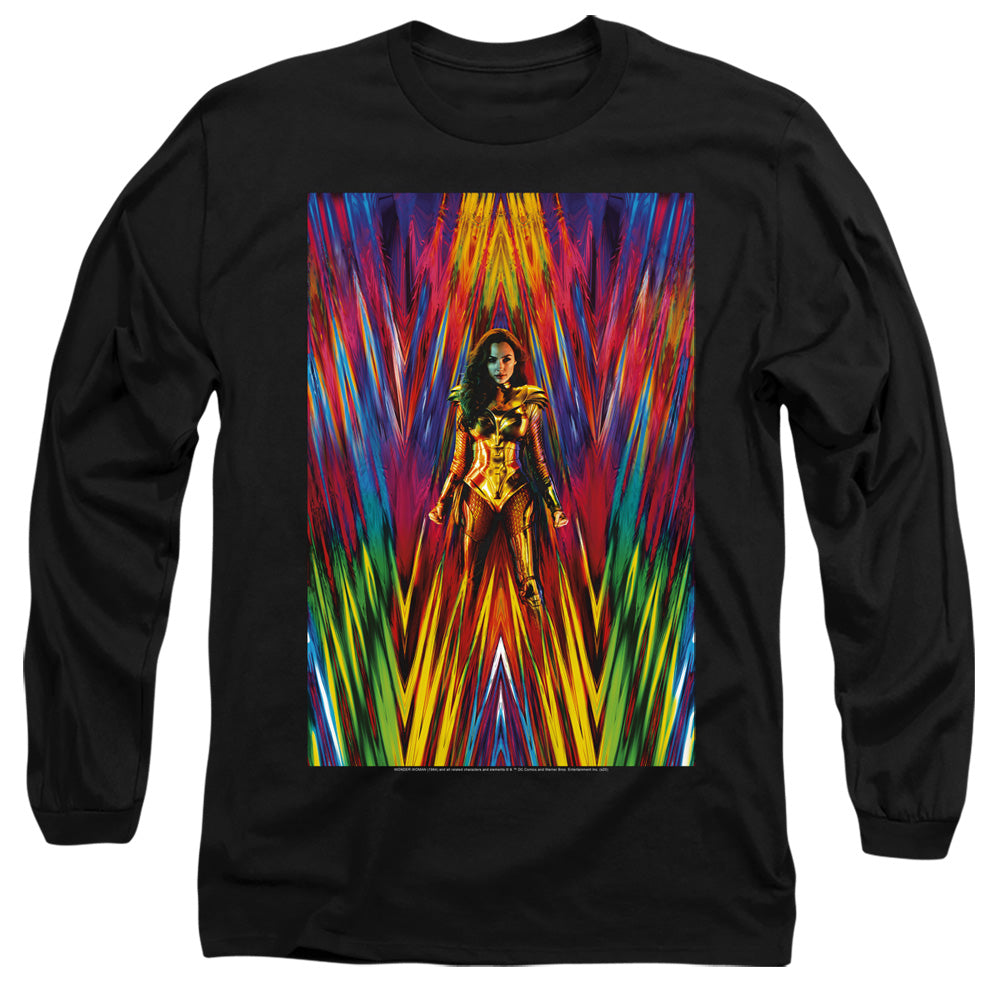 Wonder Woman 84 Ww84 Poster Mens Long Sleeve Shirt Black