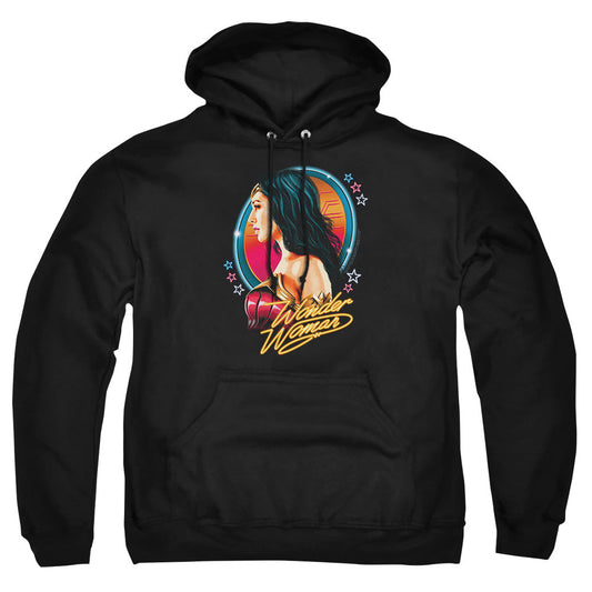 Wonder Woman 84 Warrior 84 Mens Hoodie Black