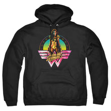 Load image into Gallery viewer, Wonder Woman 84 Color Pop Mens Hoodie Black
