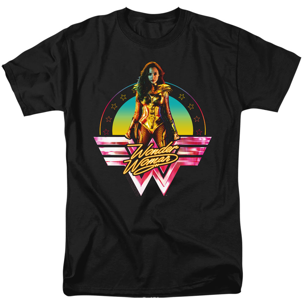 Wonder Woman 84 Color Pop Mens T Shirt Black