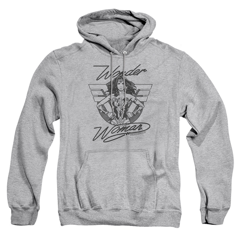 Wonder Woman 84 Determined Wonder Mens Hoodie Athletic Heather