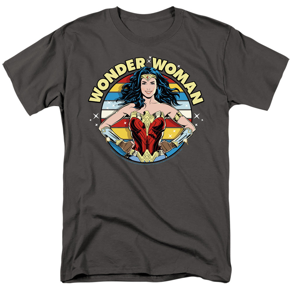 Wonder Woman 84 Woman Of Wonder Mens T Shirt Charcoal