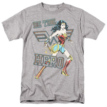 Load image into Gallery viewer, Wonder Woman 84 Be The Hero Mens T Shirt Athletic Heather

