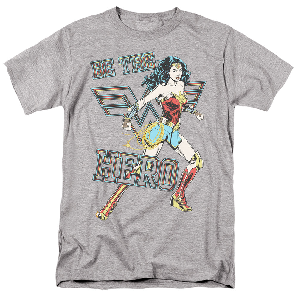 Wonder Woman 84 Be The Hero Mens T Shirt Athletic Heather