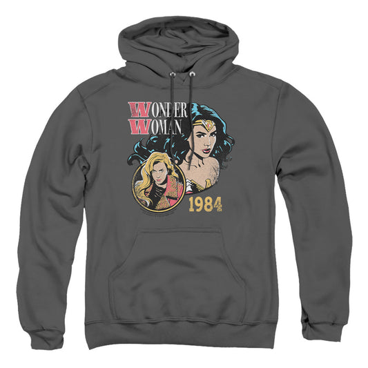 Wonder Woman 84 84 Retro Mens Hoodie Charcoal