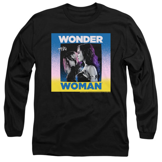 Wonder Woman 84 Wonder Duo Mens Long Sleeve Shirt Black Officially Licensed
