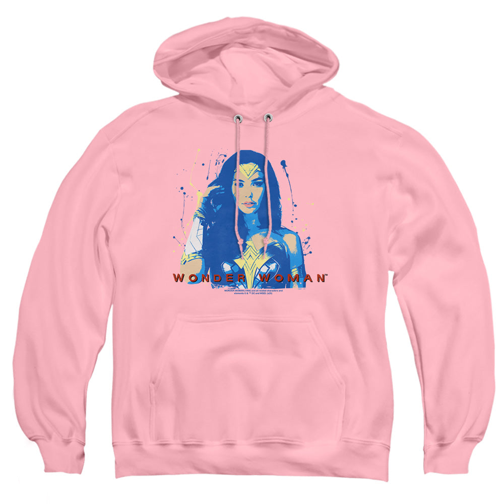 Wonder Woman 84 Wonder Glow Mens Hoodie Pink