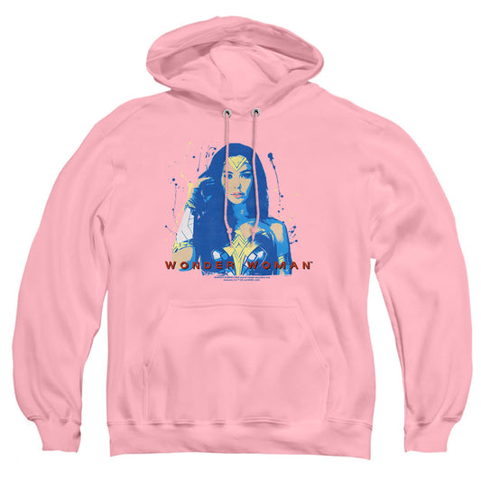 Wonder Woman 84 Wonder Glow Mens Hoodie Pink