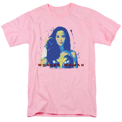 Wonder Woman 84 Wonder Glow Mens T Shirt Pink