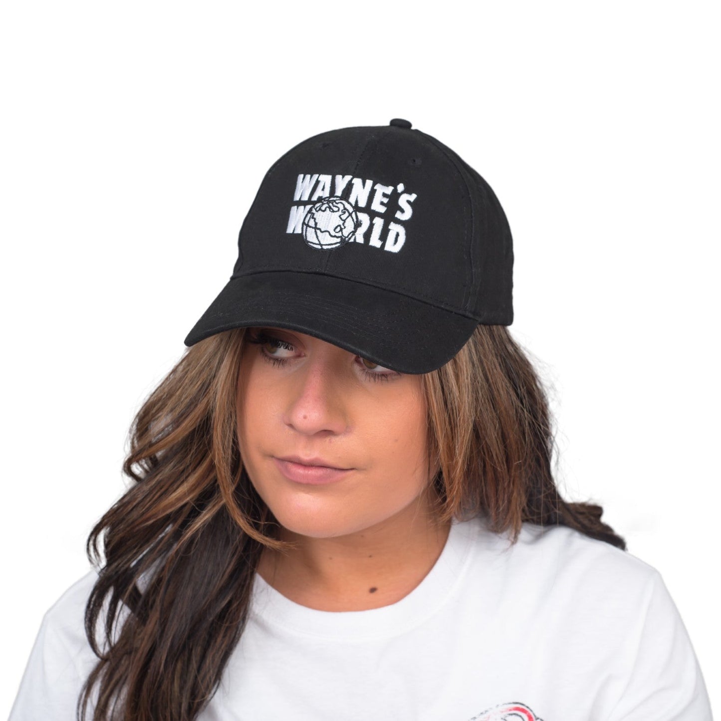 Adult Wayne's World T Shirt and Hat Costume Set
