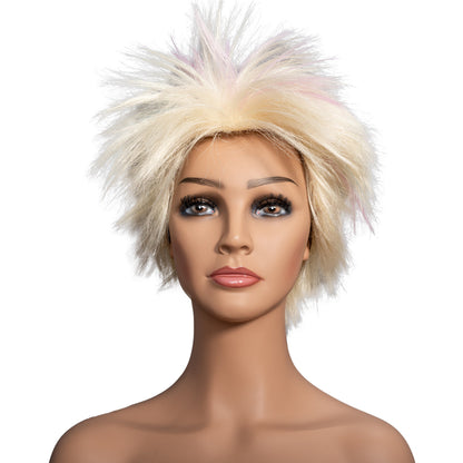 Weird Beauty Doll 80's Short Hair Blonde Wig