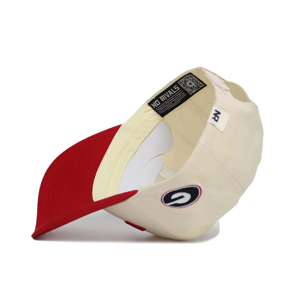 No Rivals Georgia Bulldogs - Natural Upside Down Georgia Hat
