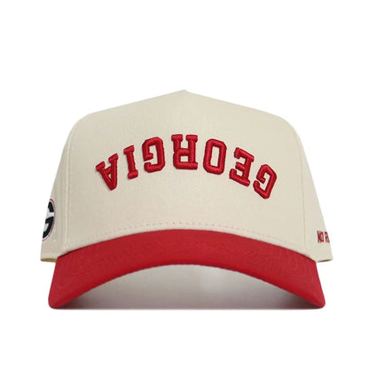 No Rivals Georgia Bulldogs - Natural Upside Down Georgia Hat