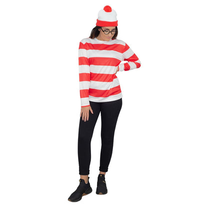 Where's Waldo DELUXE Adult Costume Set