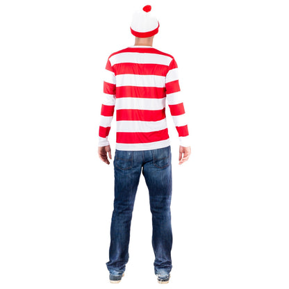 Where's Waldo DELUXE Adult Costume Set