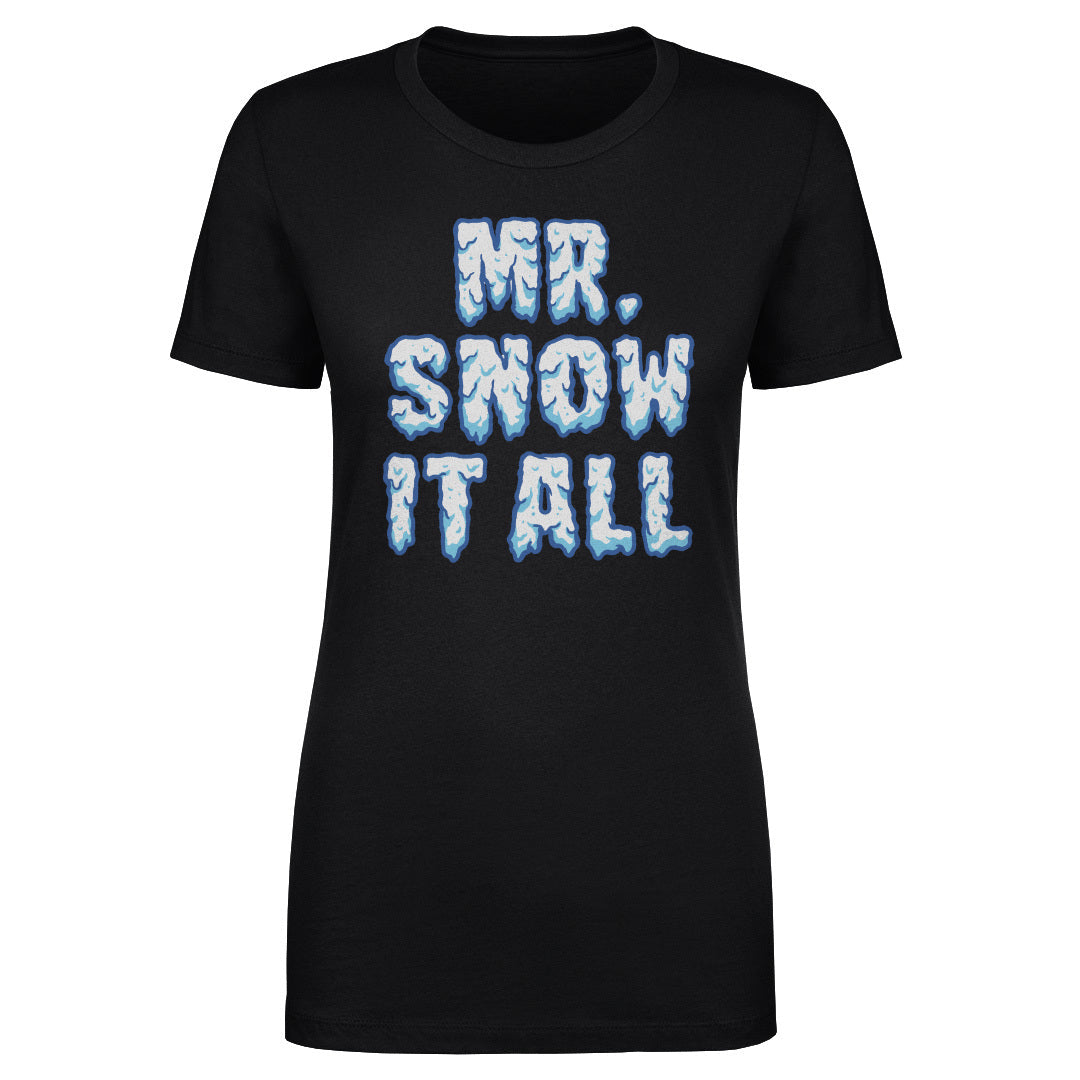 Christmas Mr. Snow It All WHT