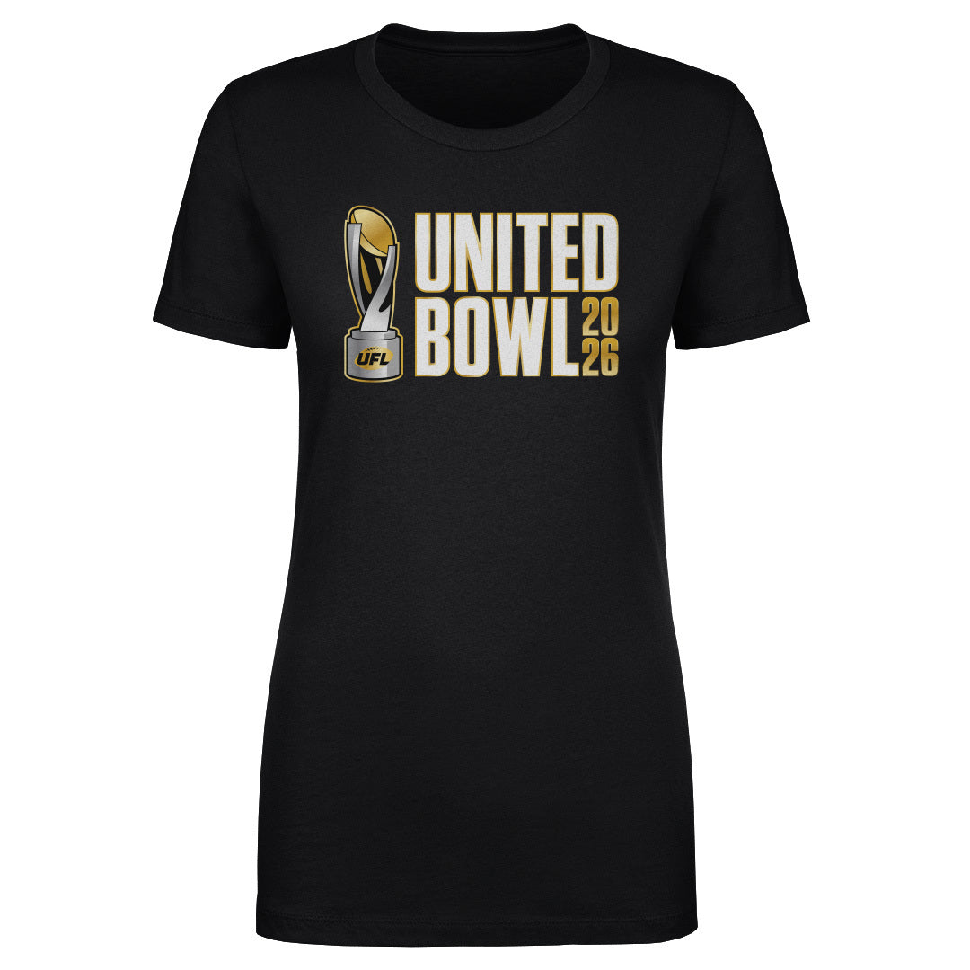 UFL 2026 United Bowl Primary Logo WHT