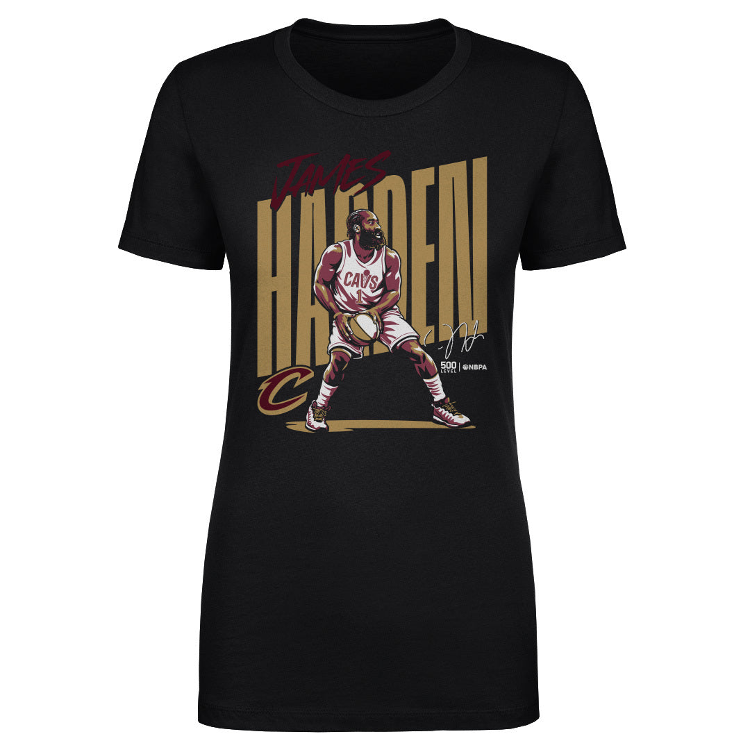 James Harden Cleveland Cavaliers Vector WHT