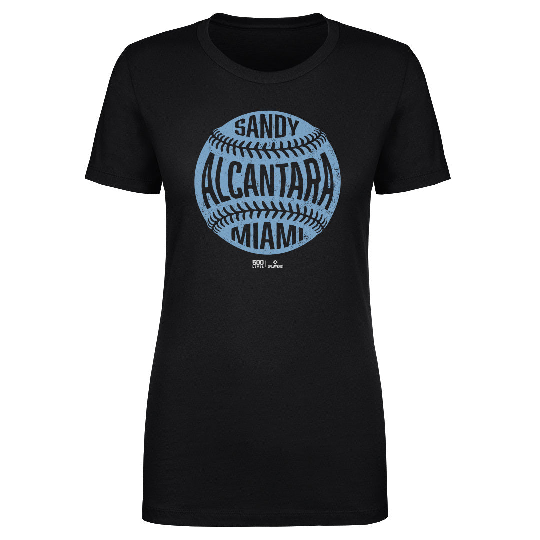 Sandy Alcantara Miami Vintage Baseball WHT