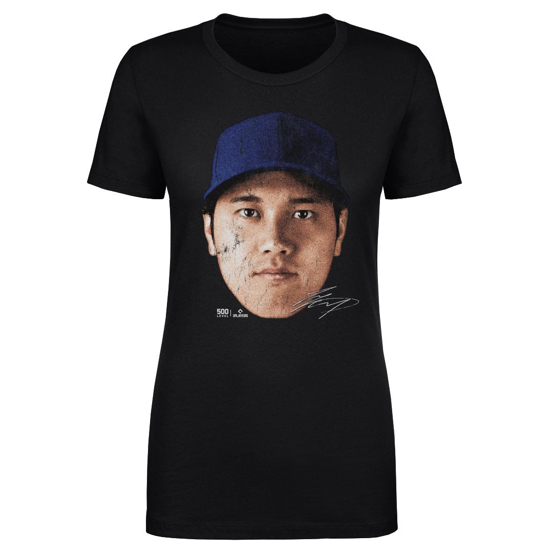 Shohei Ohtani Los Angeles D Vintage Head WHT