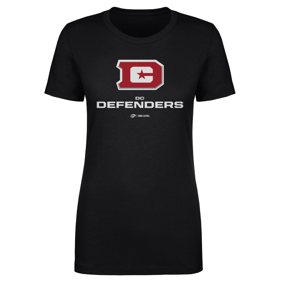 DC Defenders Primary Logo WHT