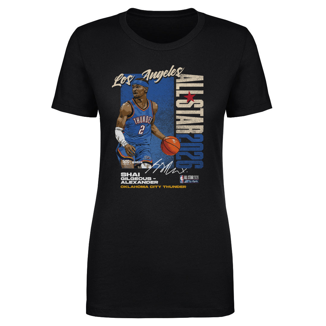 Shai Gilgeous-Alexander Oklahoma City Thunder 2026 NBA All-Star Vertical WHT