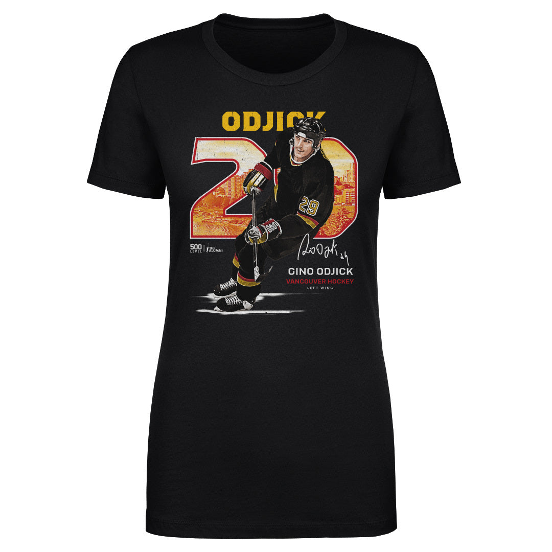 Gino Odjick Vancouver Throwback WHT