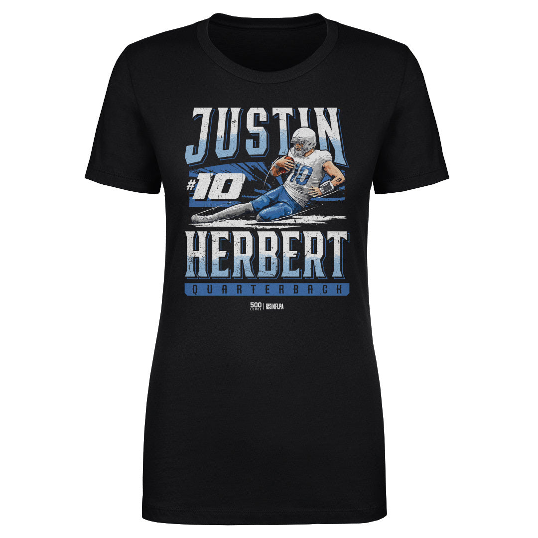 Justin Herbert Los Angeles C Slide WHT