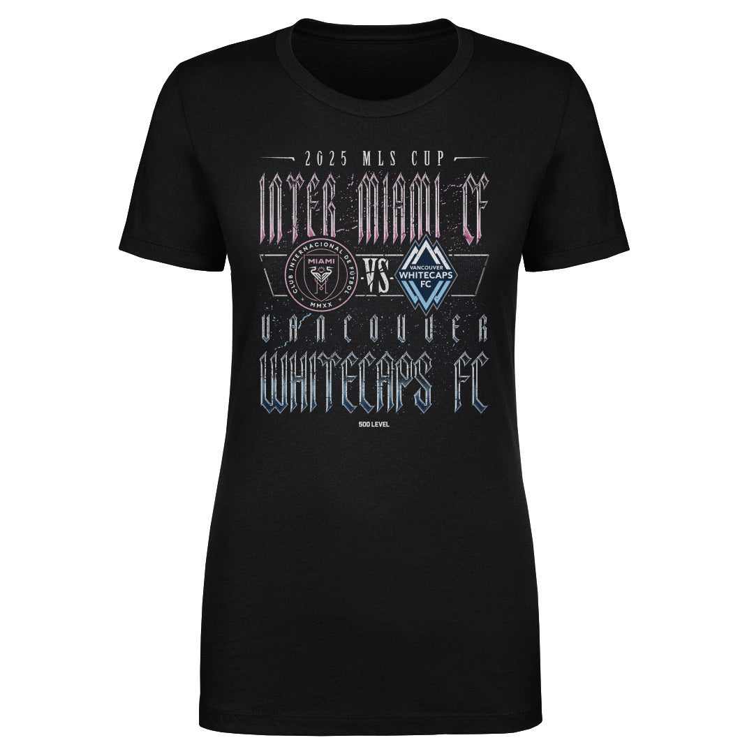 2025 MLS Cup Matchup Inter Miami CF Vs. Vancouver Whitecaps FC WHT