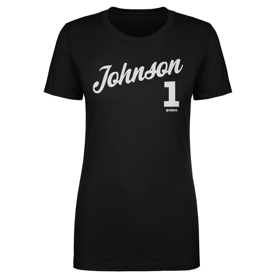 Jalen Johnson Atlanta Script WHT