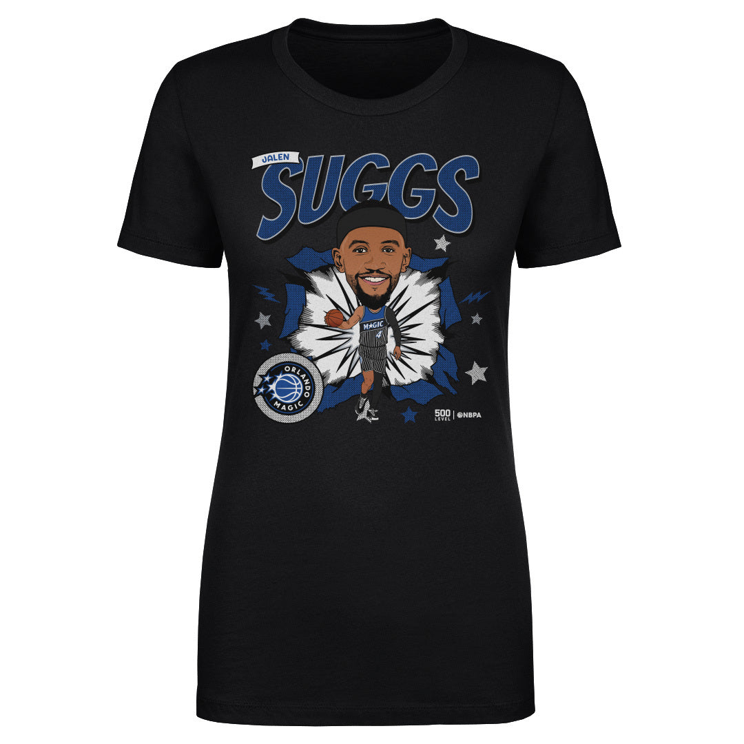 Jalen Suggs Orlando Magic Caricature WHT